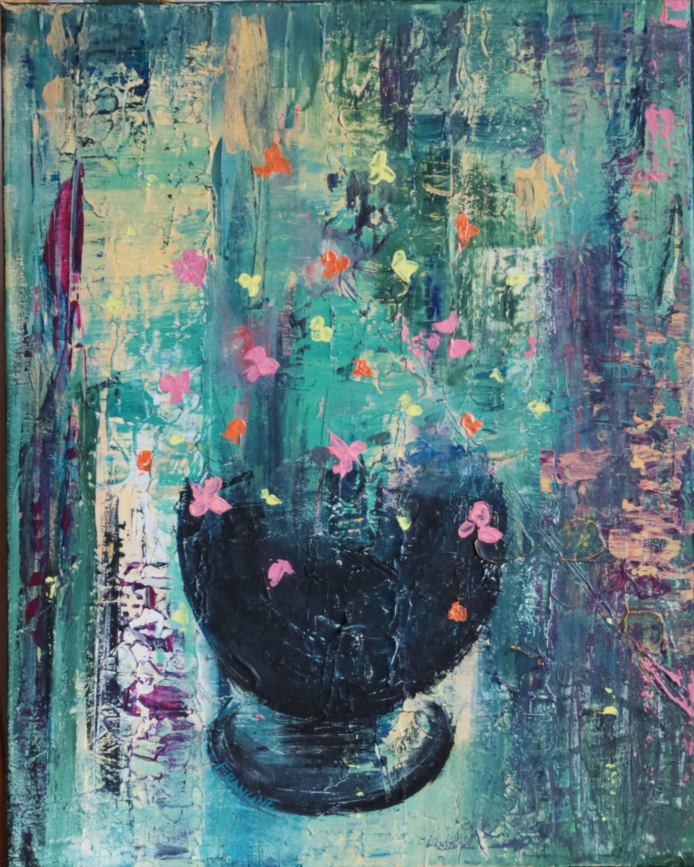 The Dance, 16 x 20 acrylic on canvas